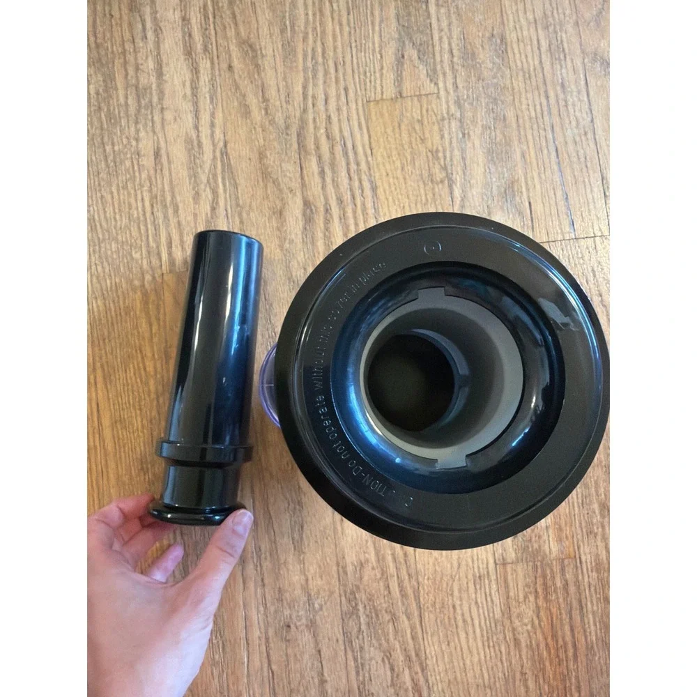Magic Bullet Juicer Attachment Pitcher Filter Plunger Replacement Parts Black